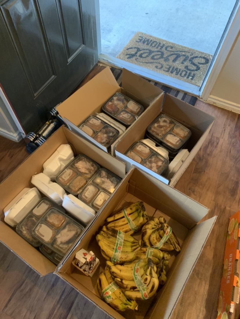 Food donation for unhoused community members